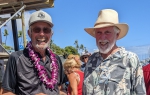 Two fellows with many Vic-Mauis (and Mai Tais) under their belt - Vern Burkhardt and Guy Walters